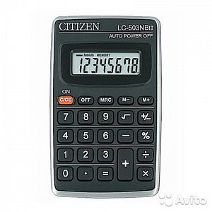 Калькулятор CITIZEN LC-503NBII 8разр карманный
